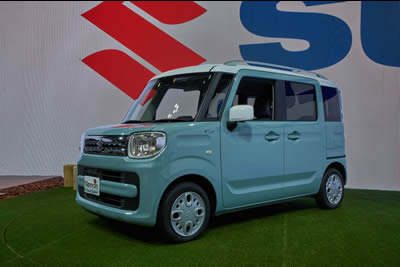 The SPACIA CONCEPT is a concept model of the Spacia, a user-friendly tall miniwagon with low floor, spacious cabin, and rear sliding doors on both sides. 